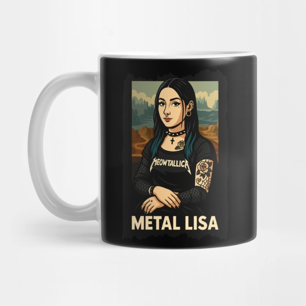 Metal Lisa by Designed By Marty